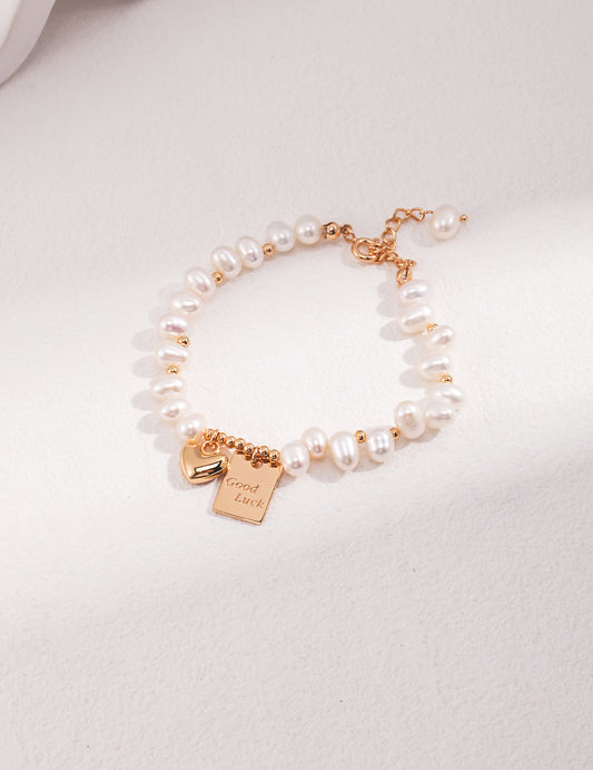 A_LUNAROSE “Good Luck Pearl” Freshwater Bracelet Bracelet