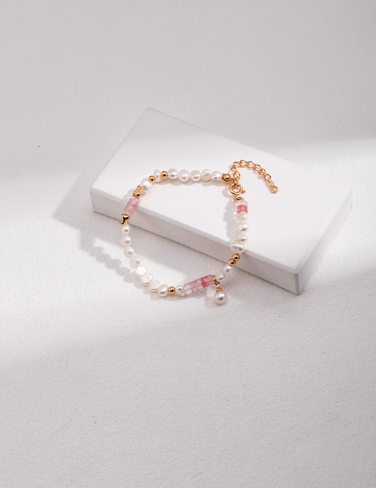 A_LUNAROSE Peach Blossom Day Bracelet Bracelet