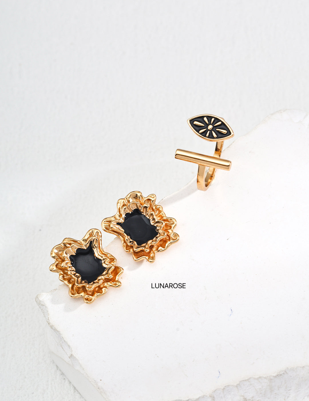 My Store “Molten Noire” Earrings Earrings