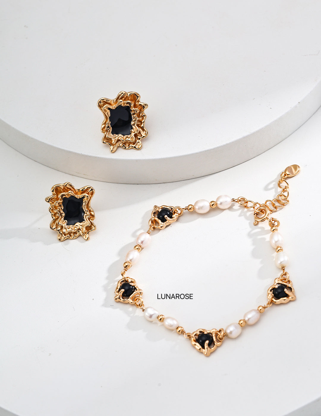 My Store “Molten Noire” Earrings Earrings