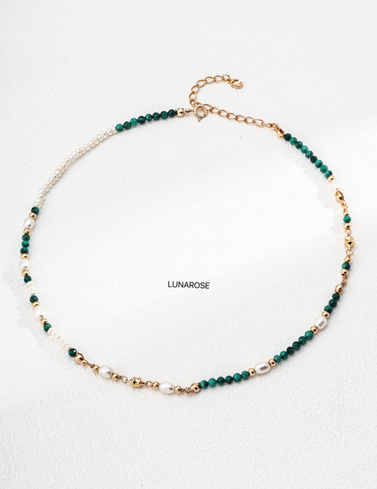 My Store Emerald Lune Pearl necklace