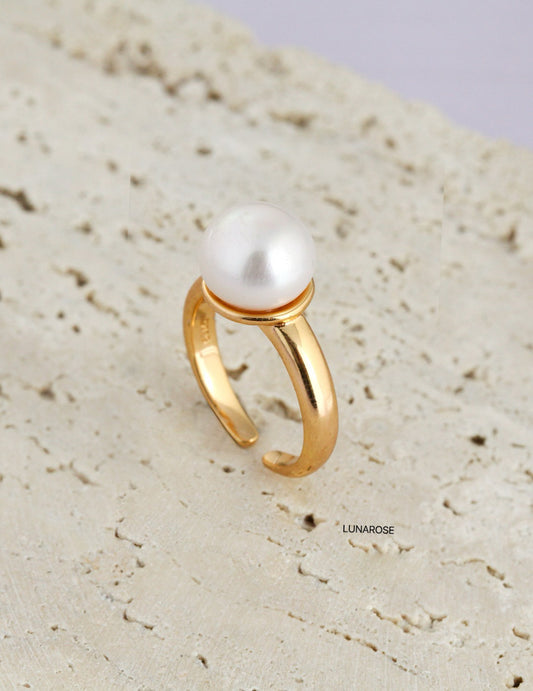 My Store Luna Sphere Gold Ring