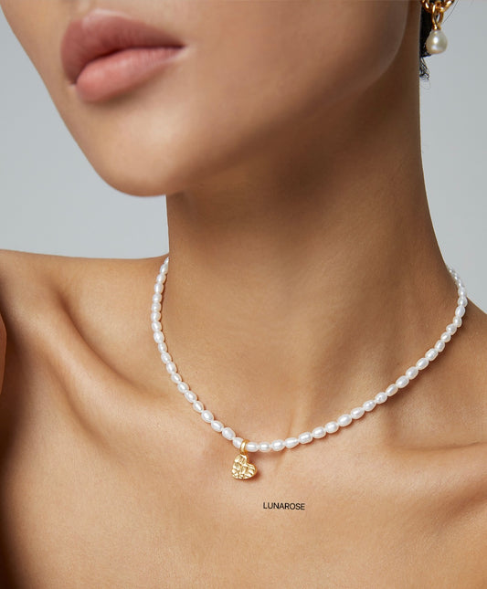 My Store Amour Heart Pearl Necklace Pearl necklace