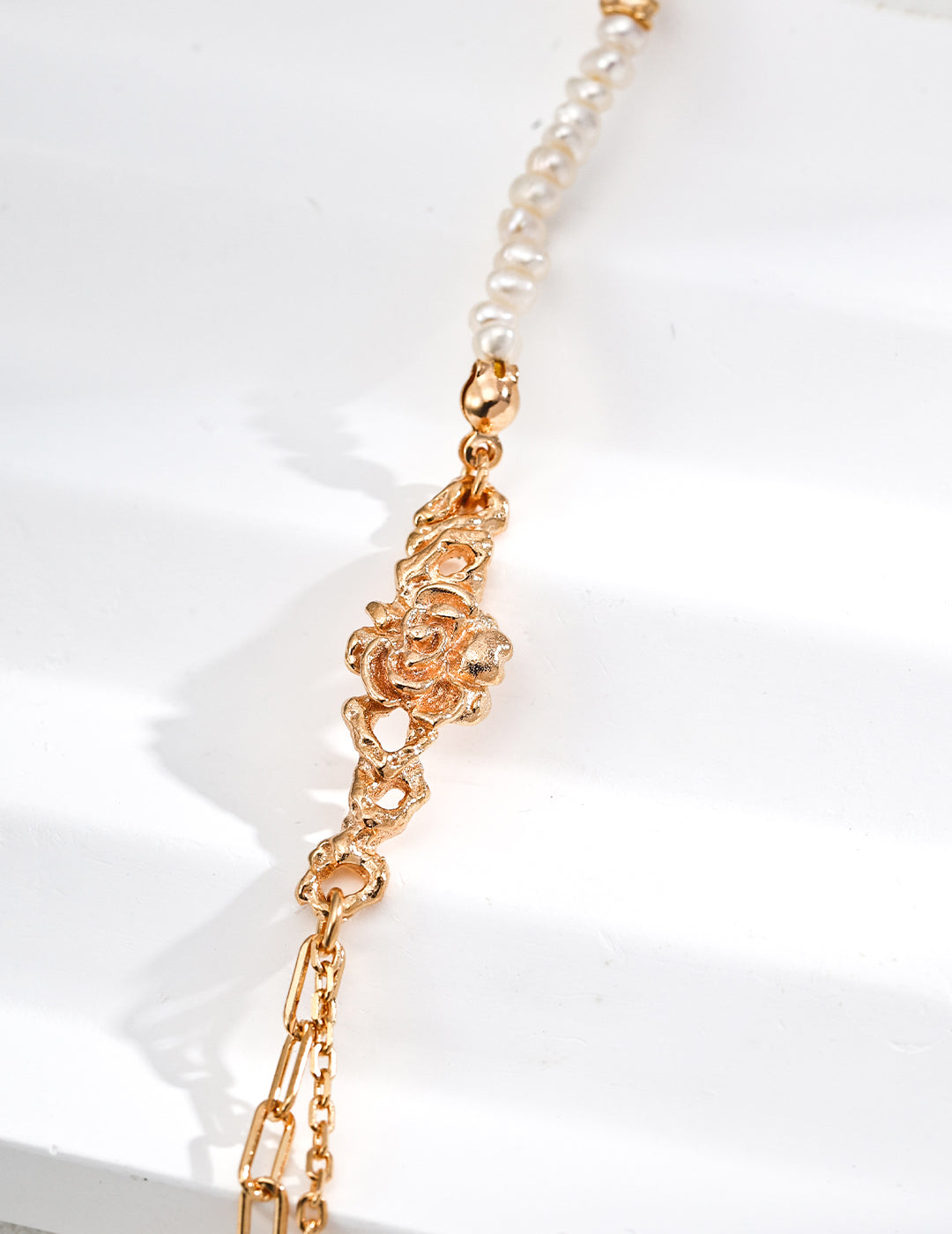 My Store Golden Bloom Pearl Bracelet Bracelet