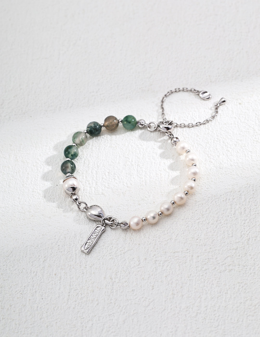 My Store “Riviera Dusk” Dual-Tone Bracelet Green Bracelet