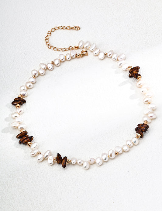 My Store Moss Pearl Necklace Pearl necklace