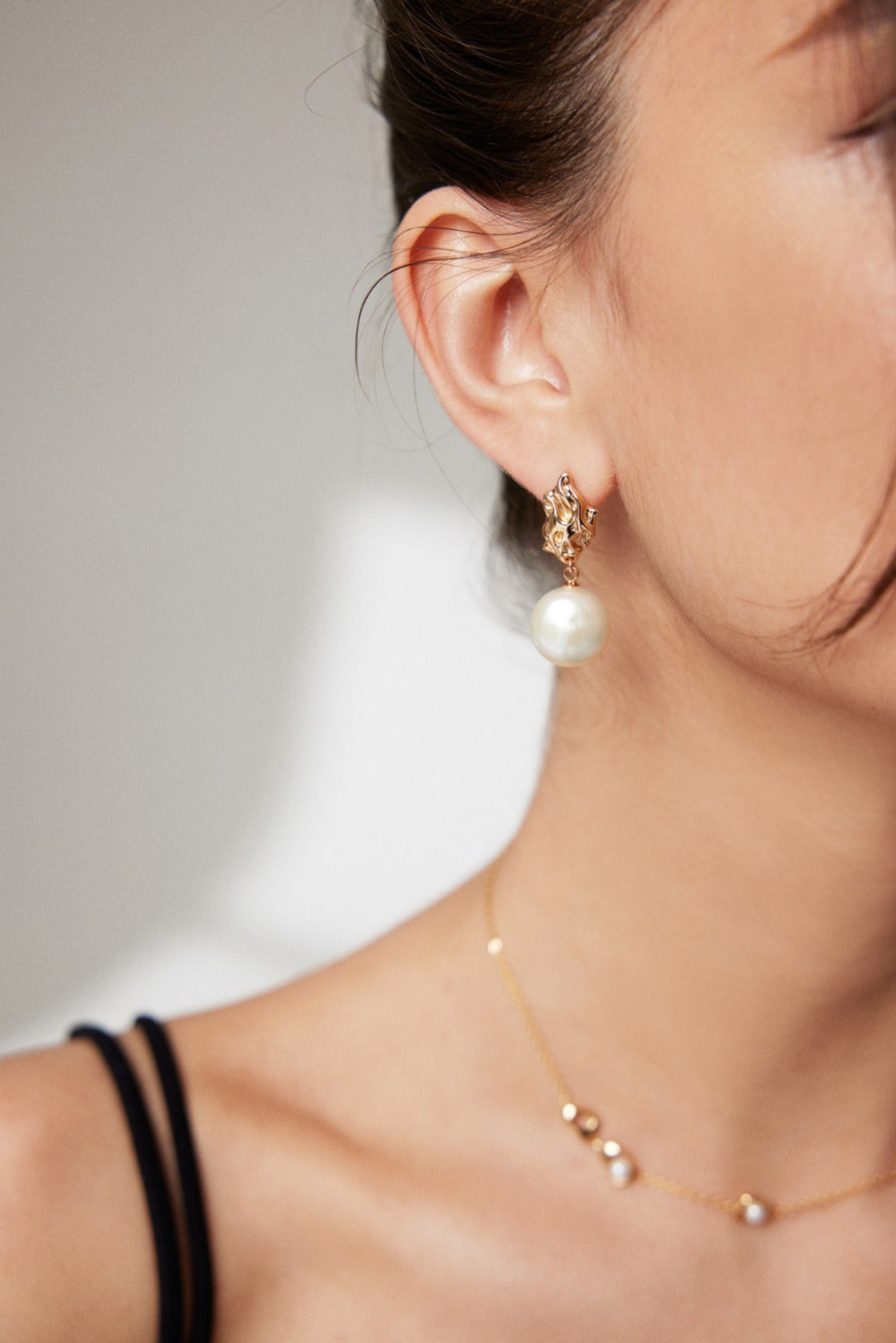 My Store Baroque Glow – Sterling Silver Pearl Drop Earrings Earrings