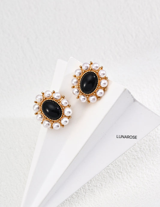 My Store Midnight Pearl Earrings