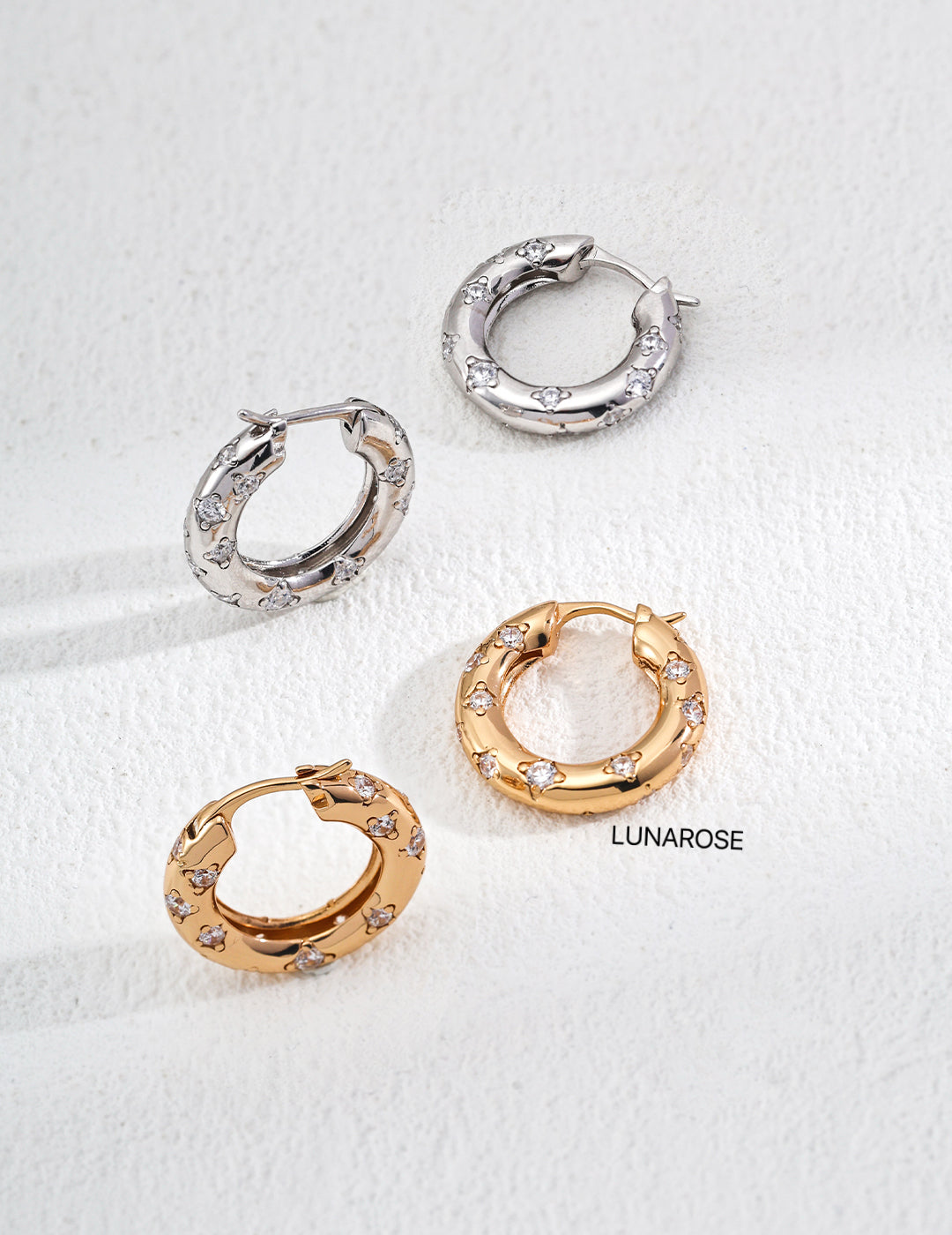 My Store Twinkle Hoops Earrings