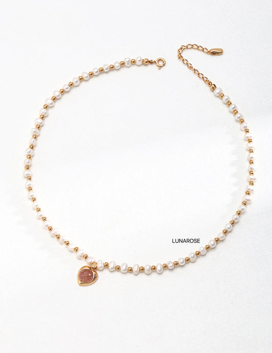 My Store Strawberry Bloom Pearl necklace