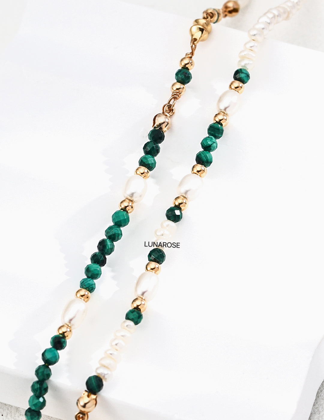 My Store Emerald Lune Pearl necklace