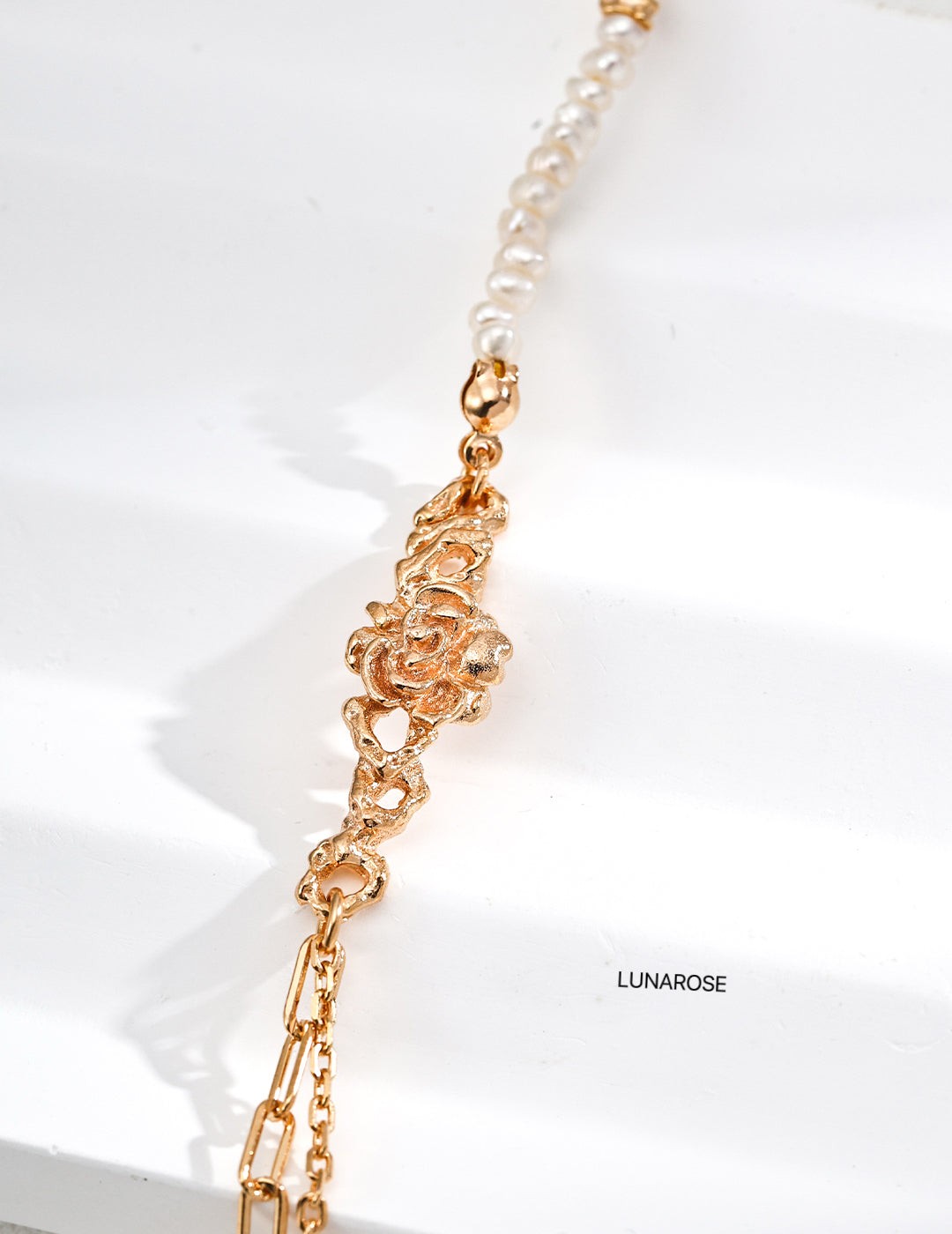 My Store Golden Bloom Pearl Necklace Pearl necklace