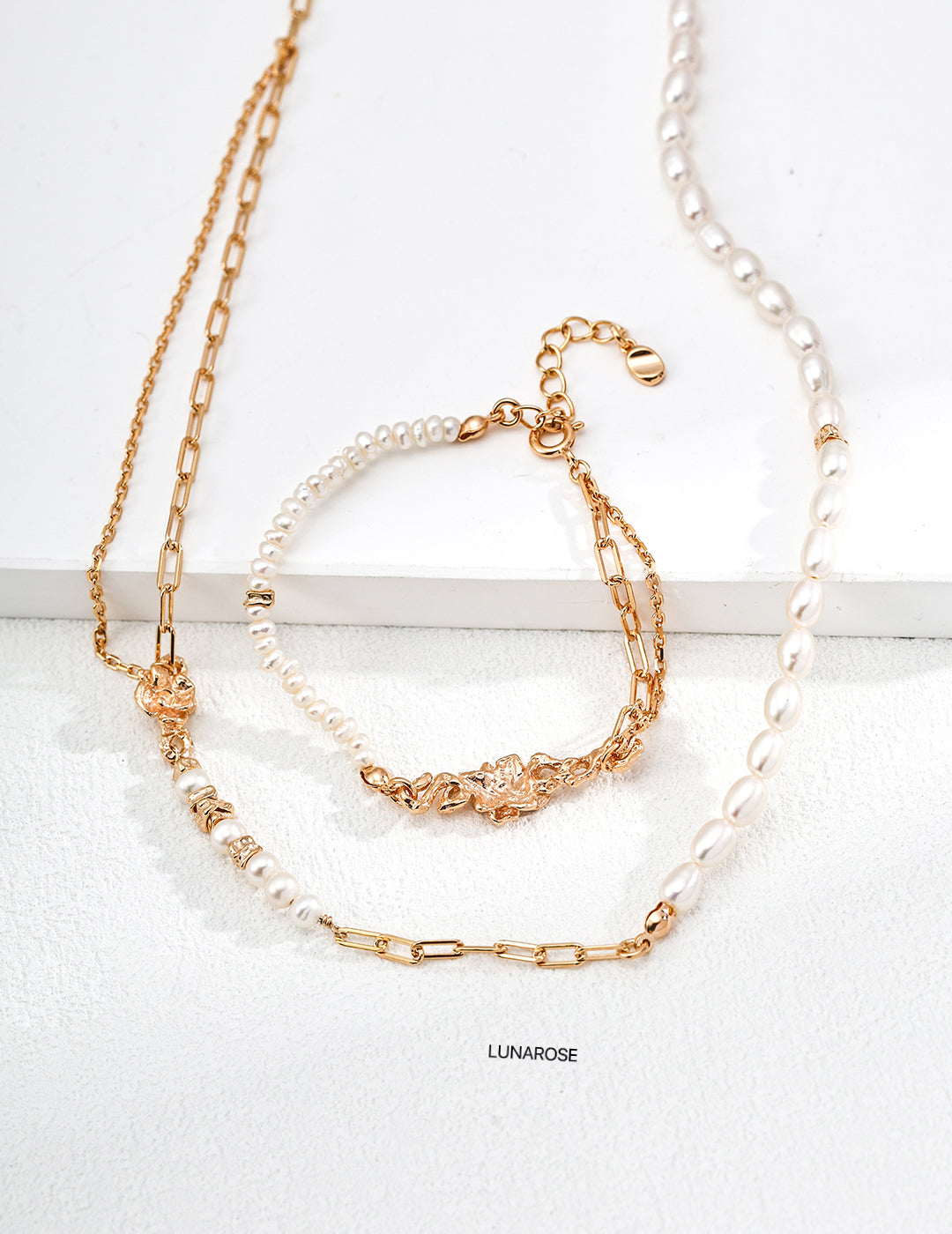 My Store Golden Bloom Pearl Necklace Pearl necklace