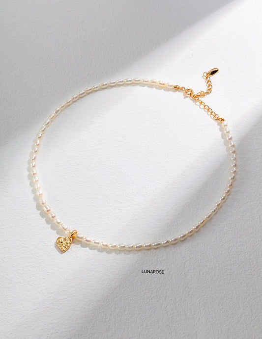 My Store Amour Heart Pearl Necklace Pearl necklace